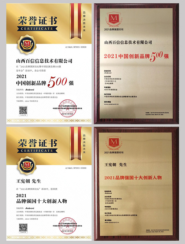 荣誉证书 1